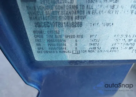 2003 Chevrolet Silverado 1500 Ls z USA, uszkodzony, nr VIN 2GCEC19T831408268